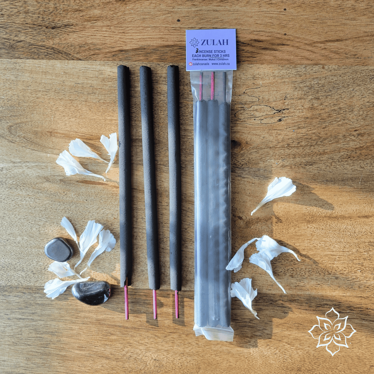 Giant Incense Sticks Burn for 3 Hours - Frankincense, Cinnamon, Mukul Blend