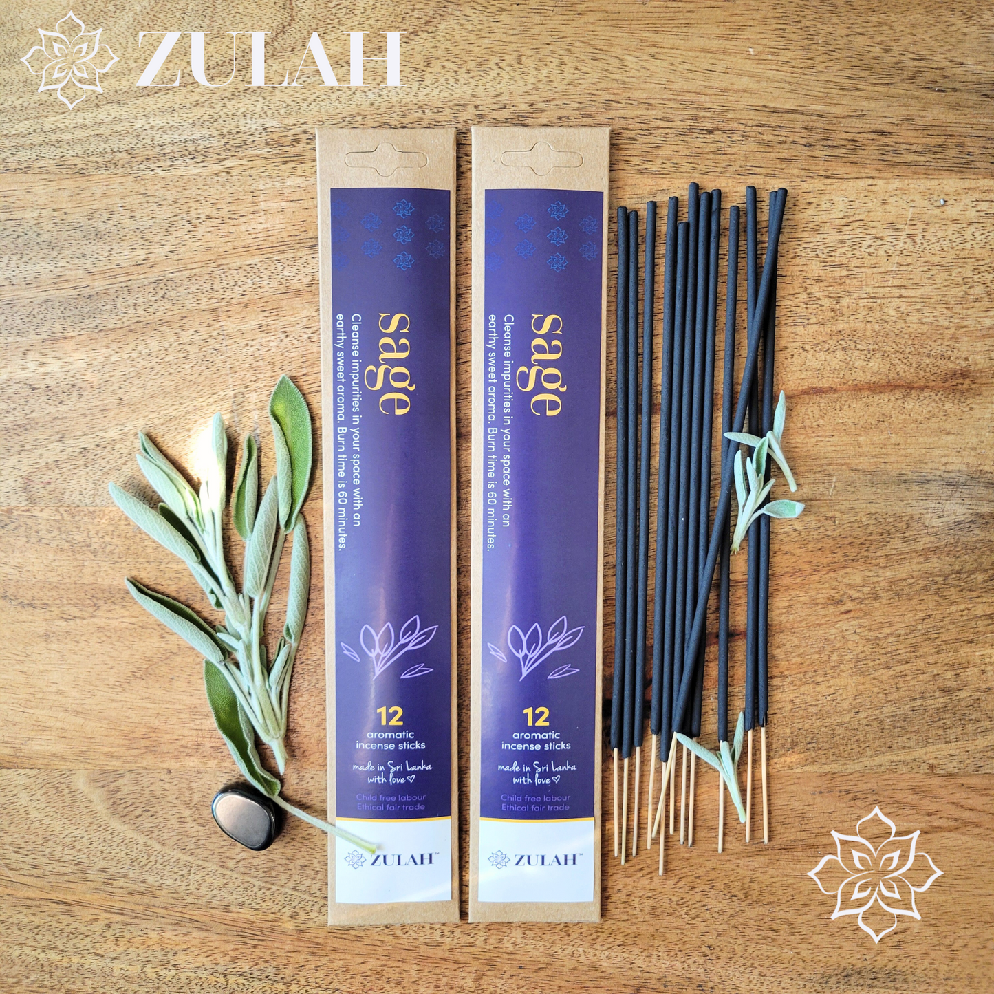 Sage Mini Incense Packs