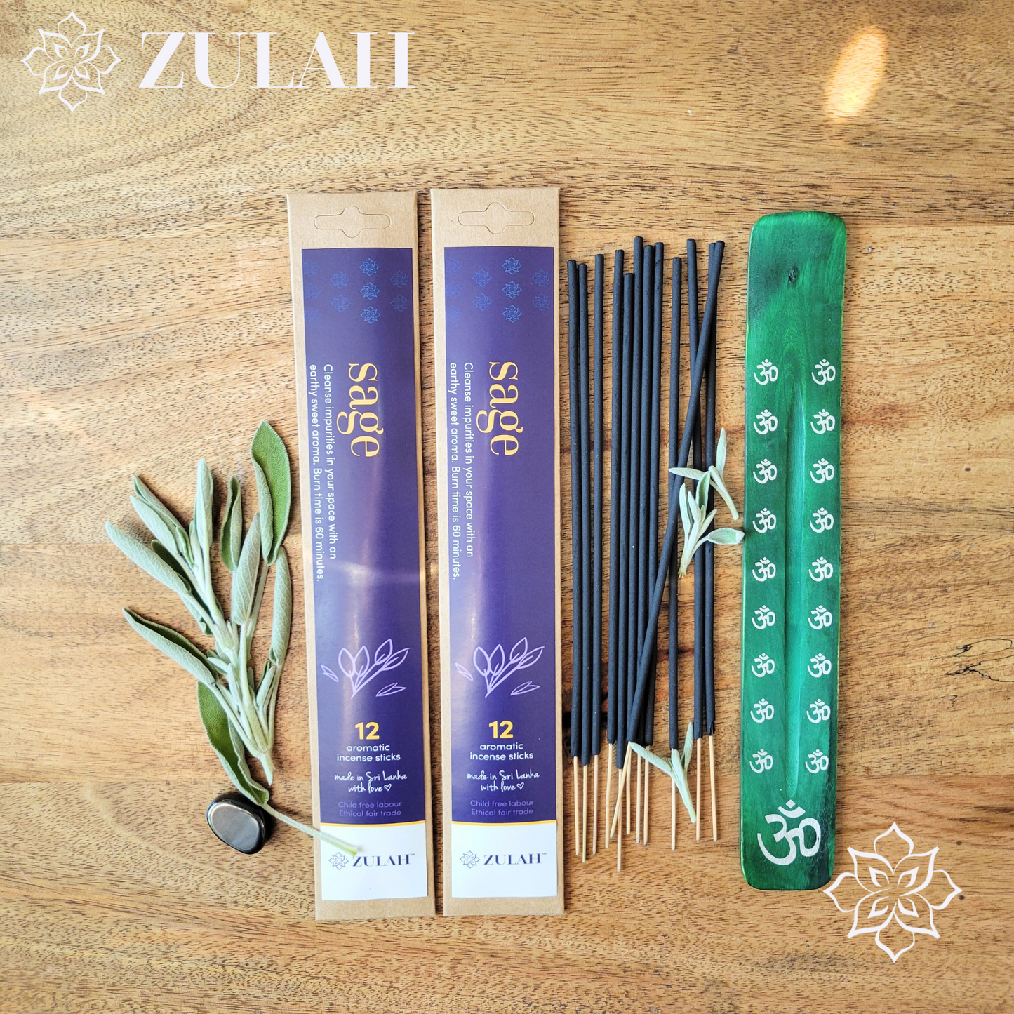 Sage Mini Incense Packs